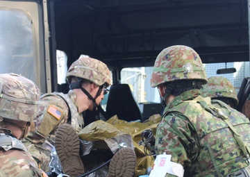 Space Soldiers conduct training with Japanese partners