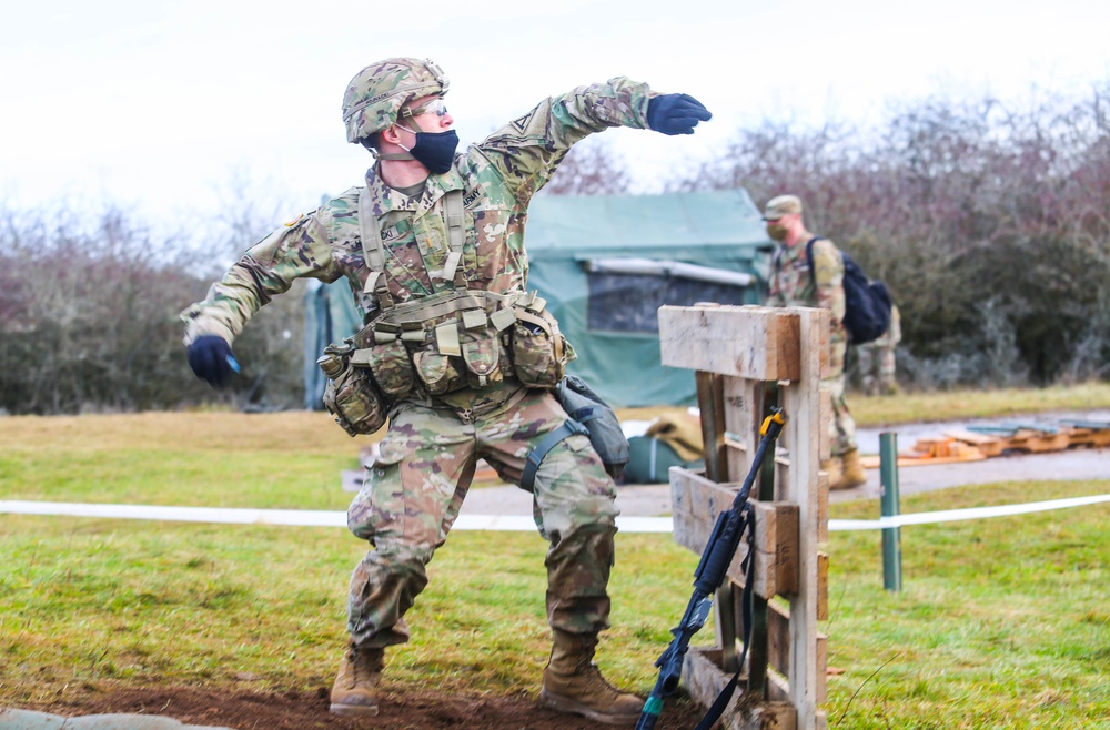 U.S. Army Soldiers participate in EIB/ESB Competition at Hohenfels