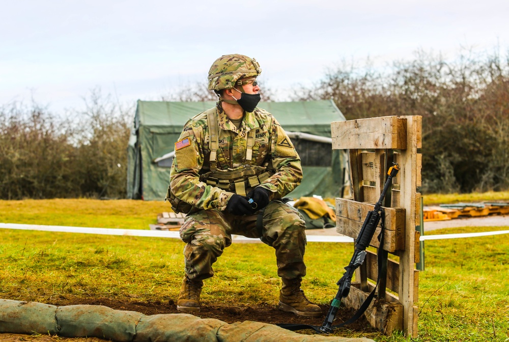 U.S. Army Soldiers participate in EIB/ESB Competition at Hohenfels