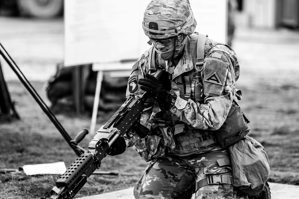 U.S. Army Soldiers participate in EIB/ESB Competition at Hohenfels