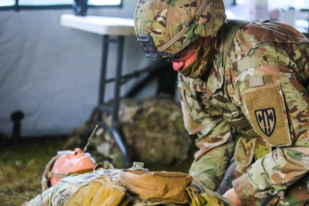 U.S. Army Soldiers participate in EIB/ESB Competition at Hohenfels