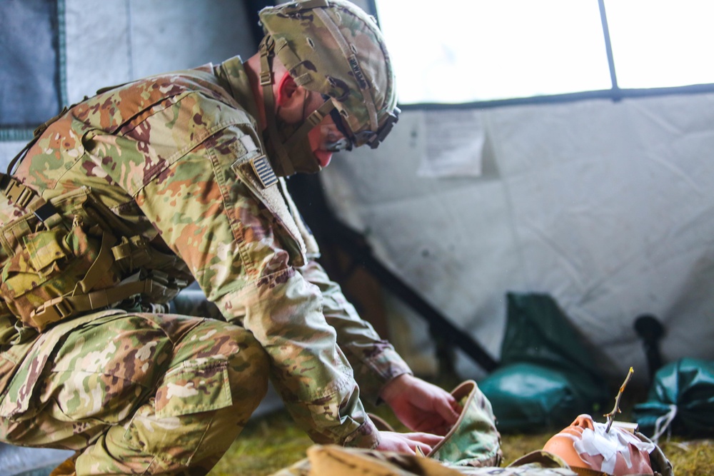 U.S. Army Soldiers participate in EIB/ESB Competition at Hohenfels