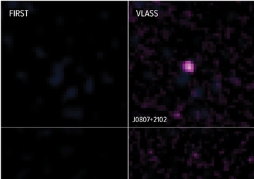 NRL Researchers Catch Supermassive Black Holes Launching Newborn Radio Jets