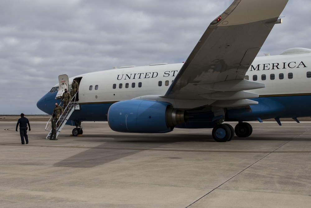 89th Airlift Wing visits Laughlin Air Force Base