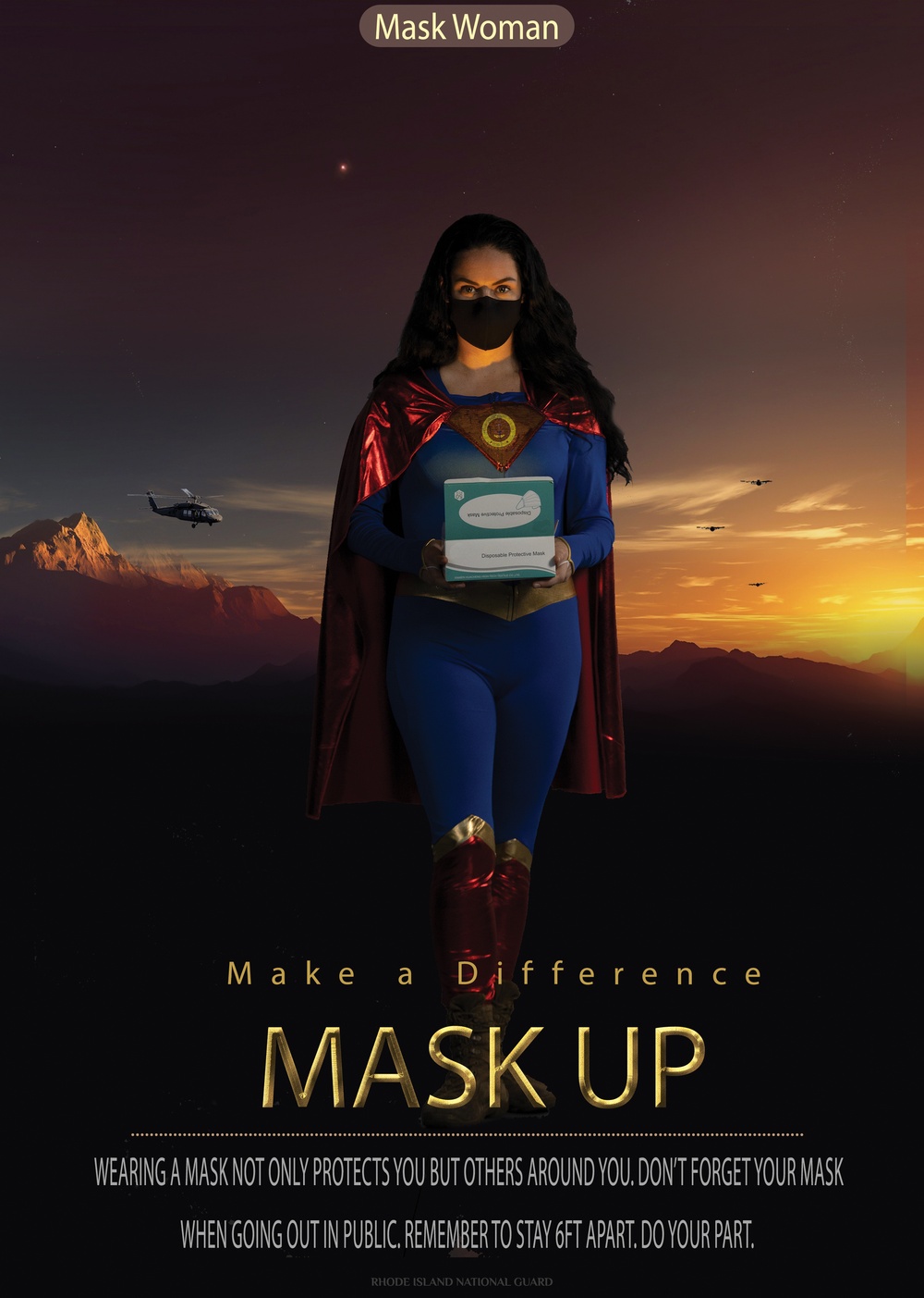 Mask Up: Mask Woman