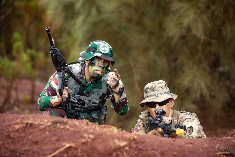 Indonesia Platoon Exchange 2020: Dismounted Maneuver Lanes