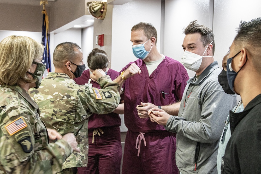 JFLCC command team visits University Medical Center in El Paso