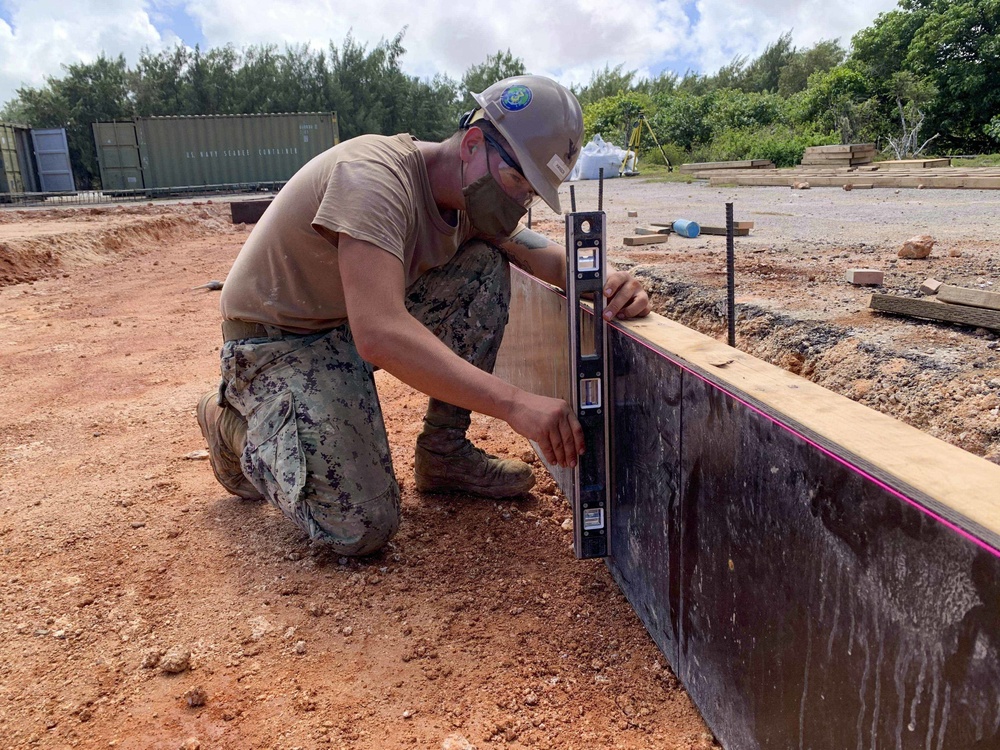 Seabees Provide Construction Support to Naval Base Guam