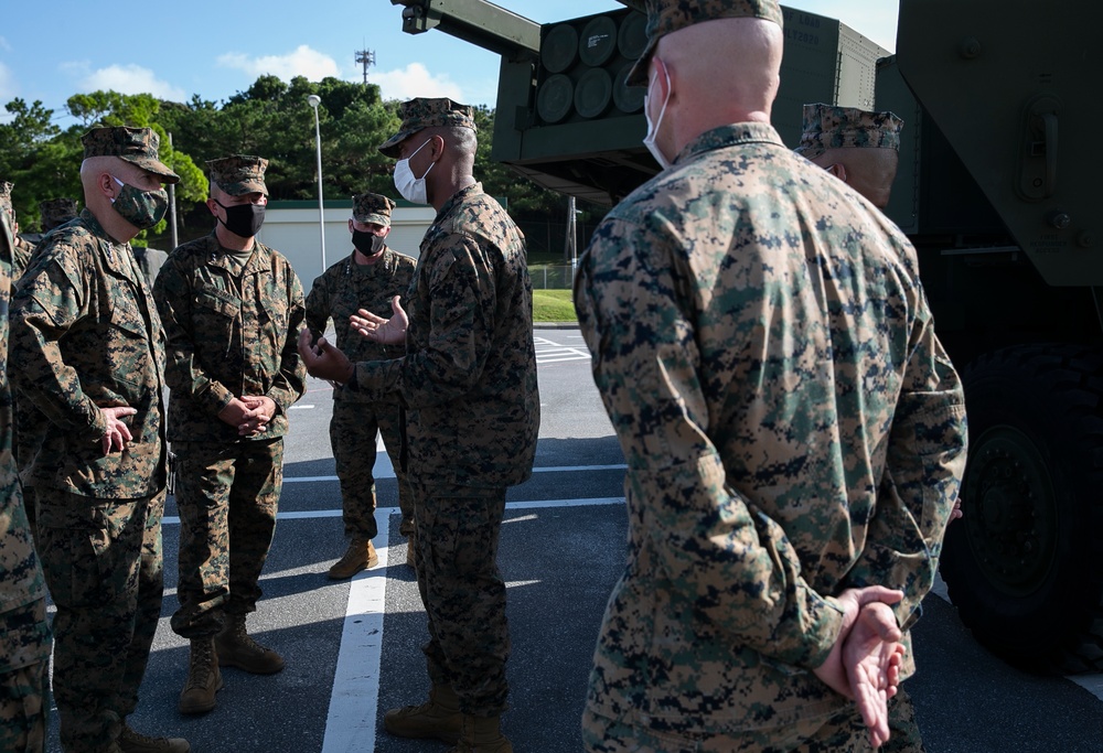 CMC and Sgt Maj of the USMC visit to Okinawa