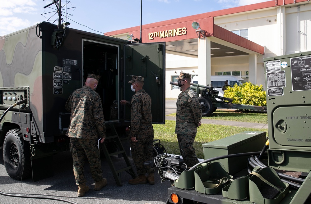 CMC and Sgt Maj of the USMC visit to Okinawa