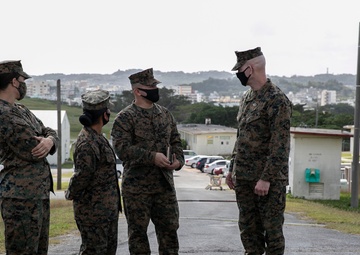 CMC and Sgt Maj of the USMC visit to Okinawa