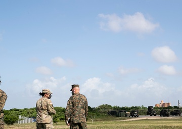 CMC and Sgt Maj of the USMC visit to Okinawa