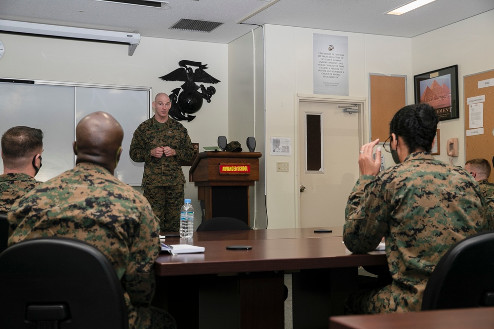 CMC and Sgt Maj of the USMC visit to Okinawa