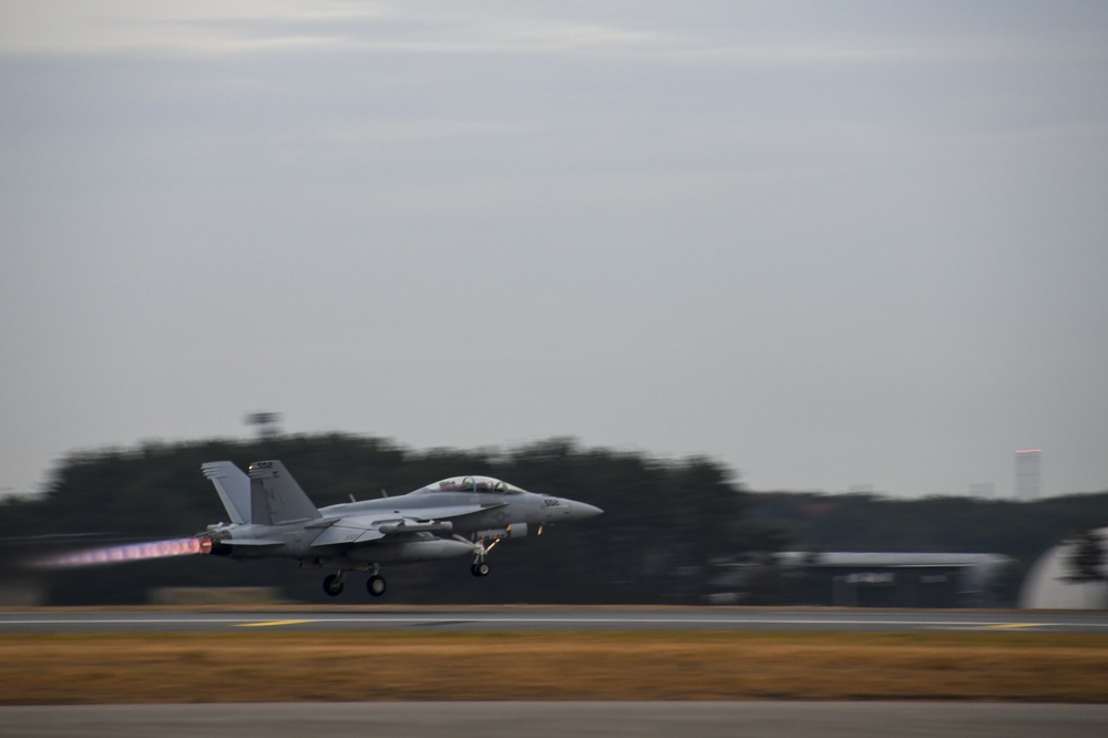 VAQ-135 Takes Off from Misawa Air Base