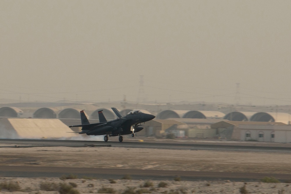 Eagles have landed at Al Dhafra Air Base