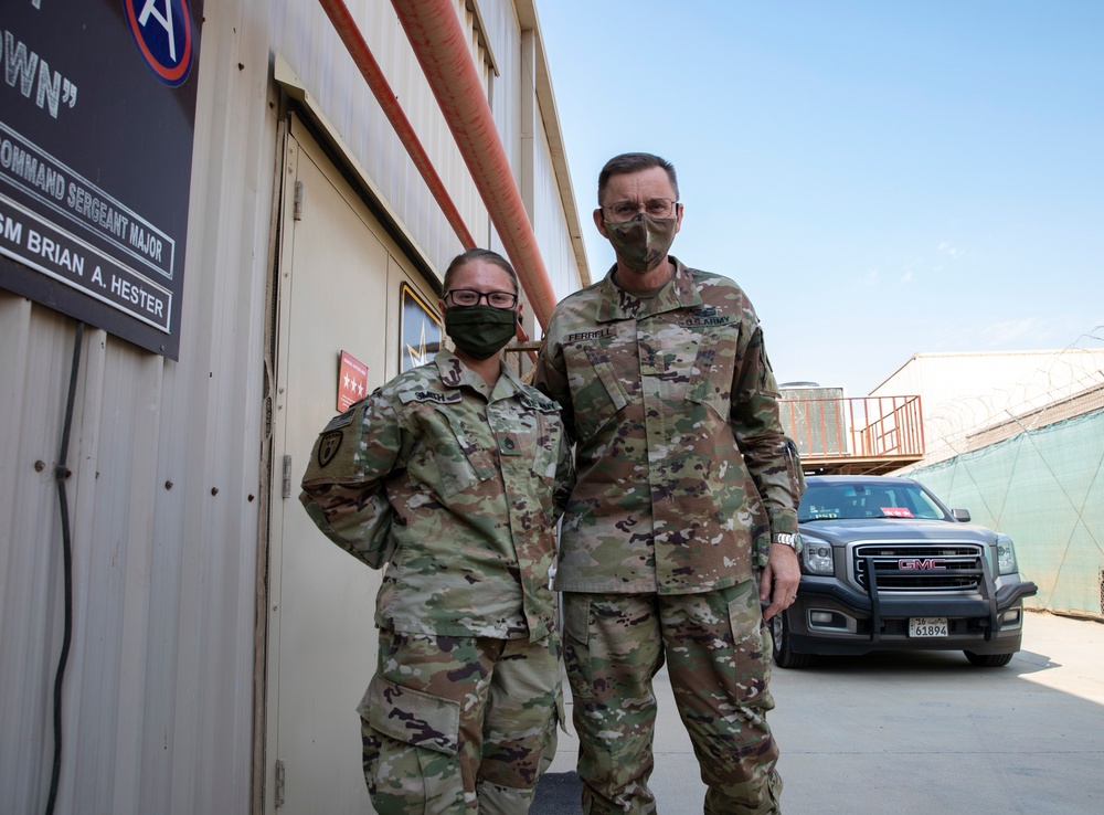 Lt. General Ferrell Gives Recognition