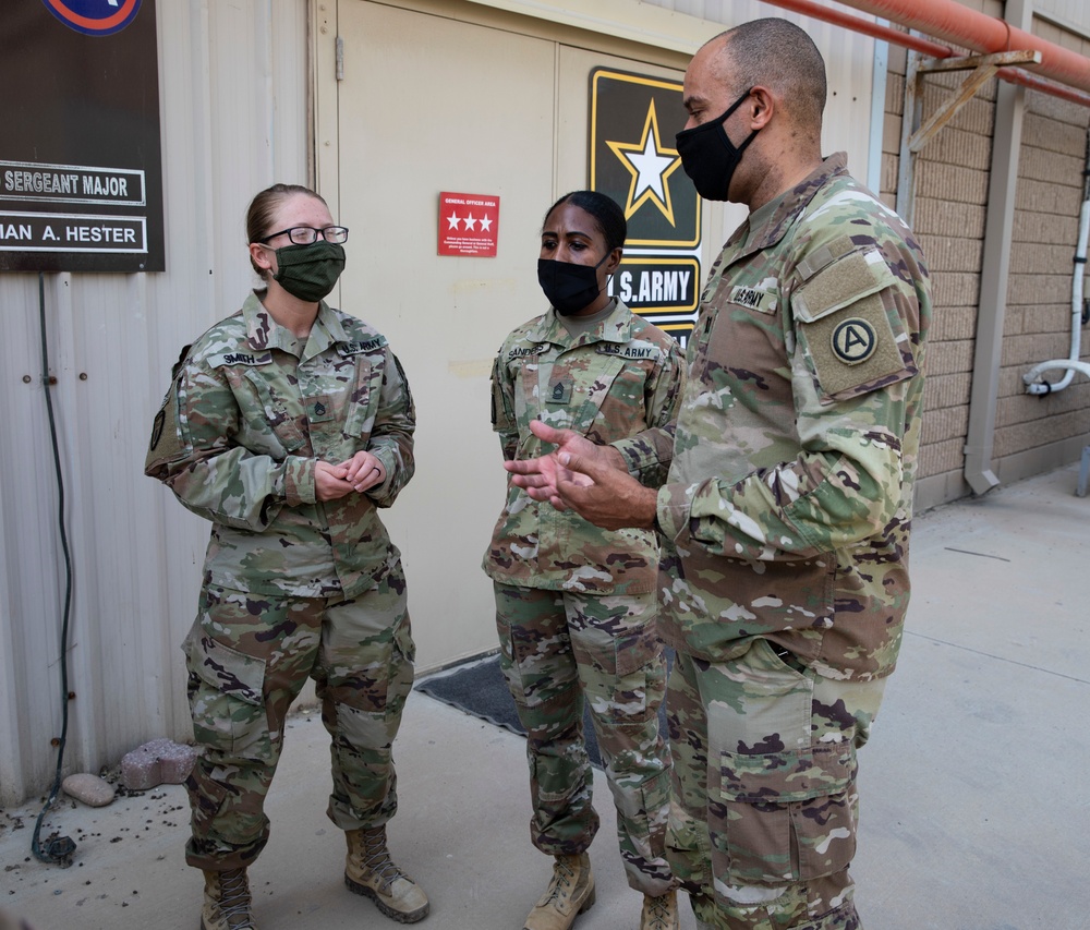 Lt. General Ferrell Gives Recognition