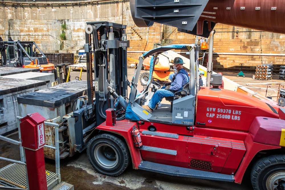 Collaboration and Creativity Keeps Norfolk Naval Shipyard on Schedule with Dry Dock Build for USS Pasadena