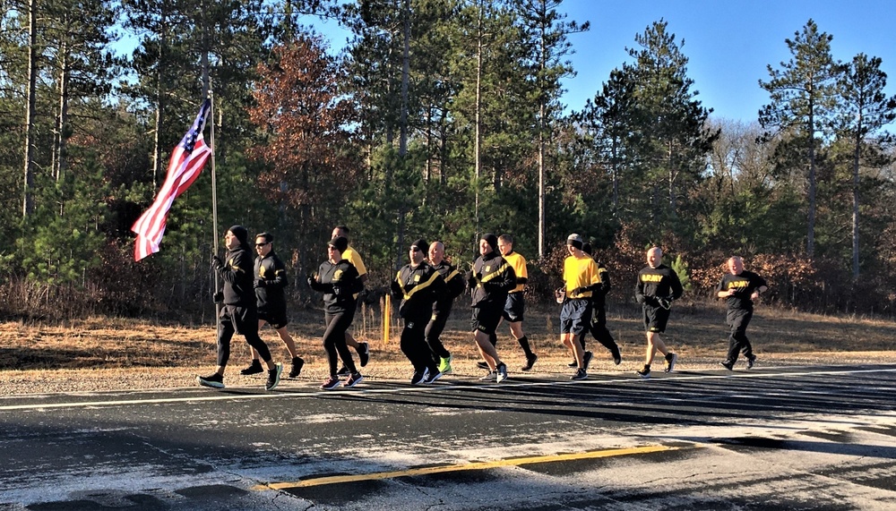 Fort McCoy members team up for special Veterans Day run