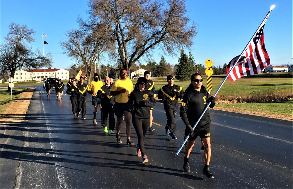 Fort McCoy members team up for special Veterans Day run