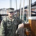 Boatswain’s Mate 2nd Class Jason Santamaria completes his Advanced Qualification on board USS Constitution.