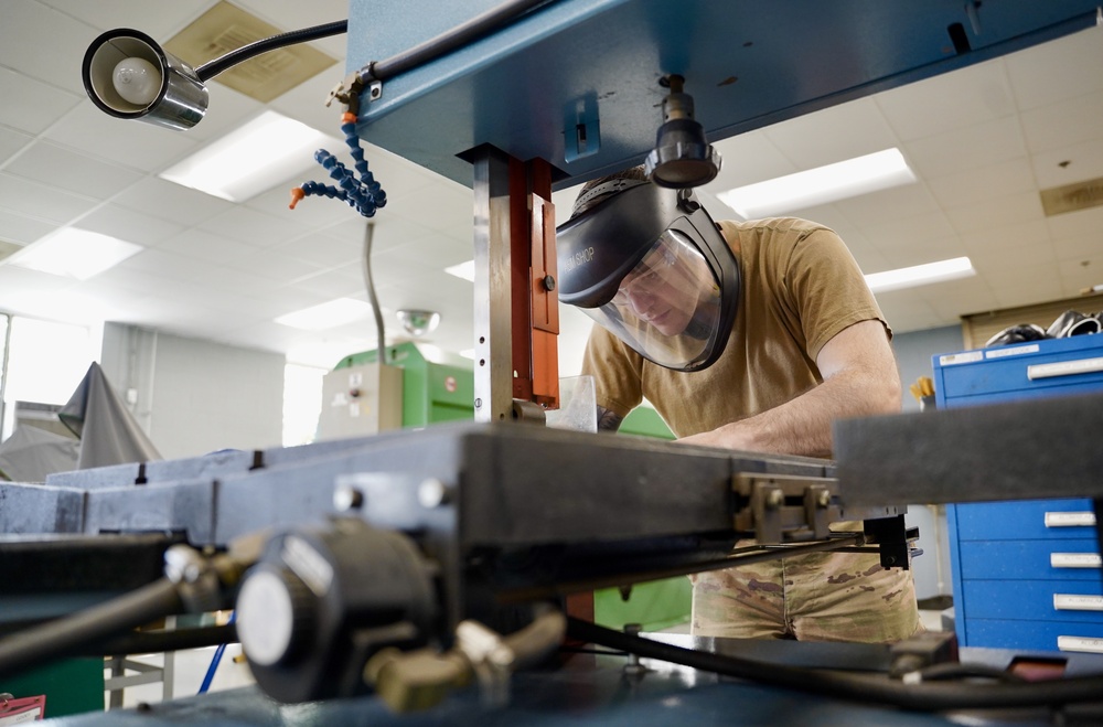 The 592 SOMXS's Fabrication Flight maintains AFSOC aircraft with surgical precision