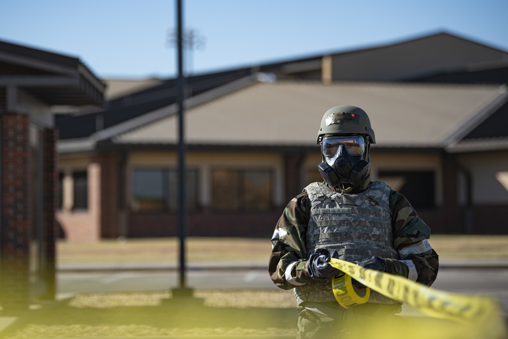 317th Airlilft Wing conducts Exercise Chemical Fury