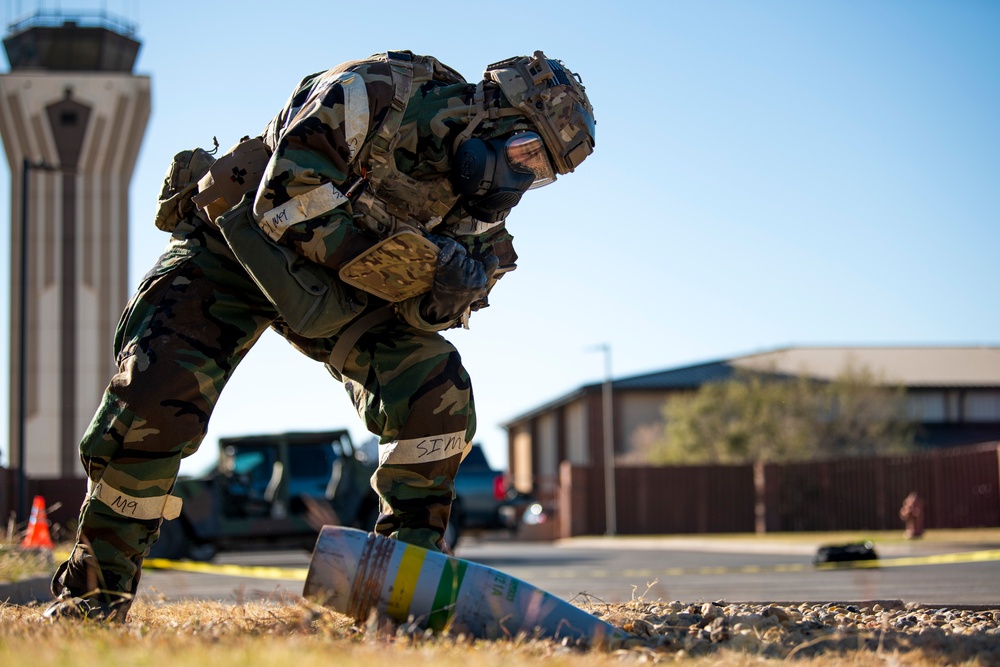 317th Airlilft Wing conducts Exercise Chemical Fury