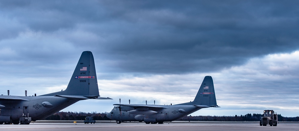 C-130H training at Alpena