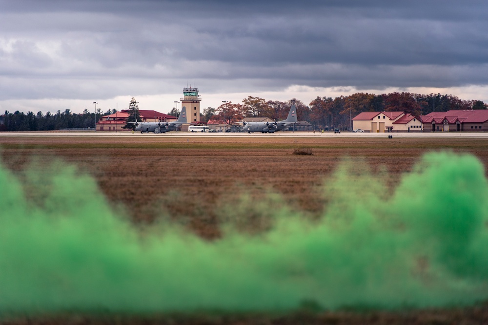 C-130H training at Alpena