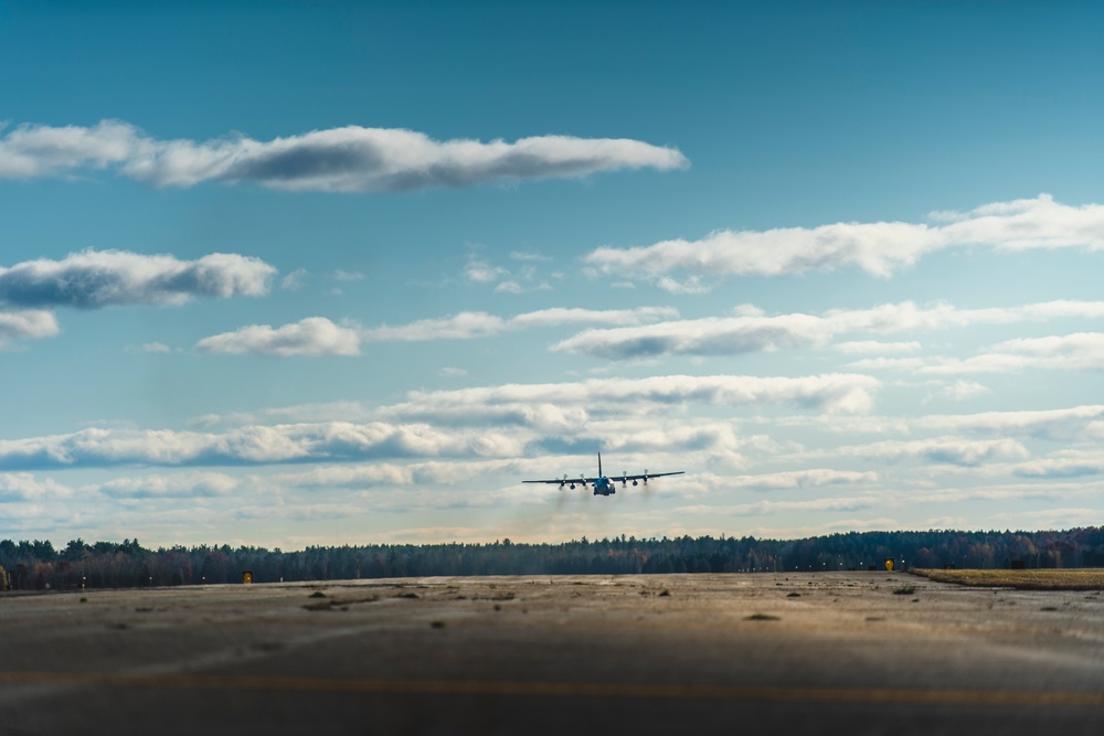 C-130H training at Alpena