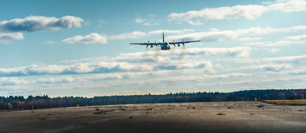 C-130H training at Alpena