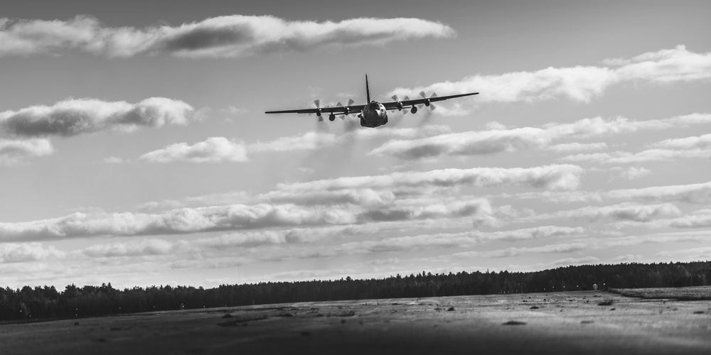 C-130H training at Alpena