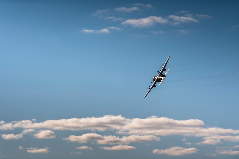 C-130H training at Alpena