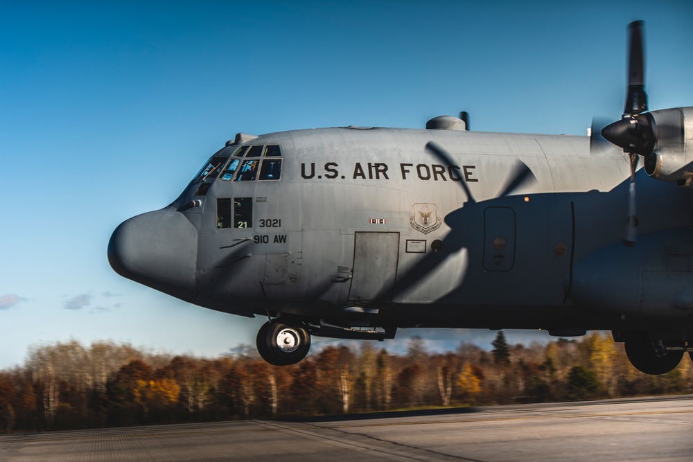 C-130H training at Alpena