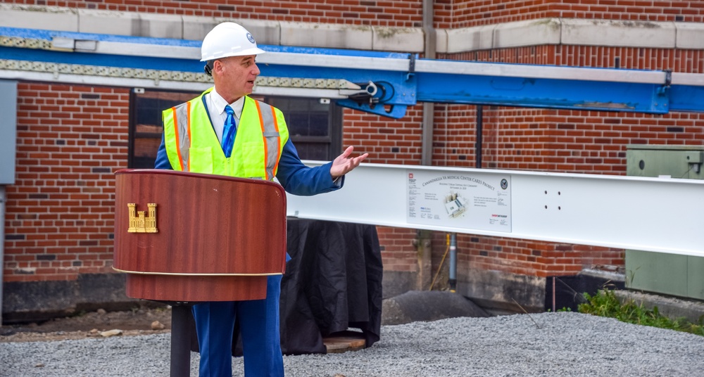 Canandaigua VA Medical Center - outpatient clinic topping out ceremony