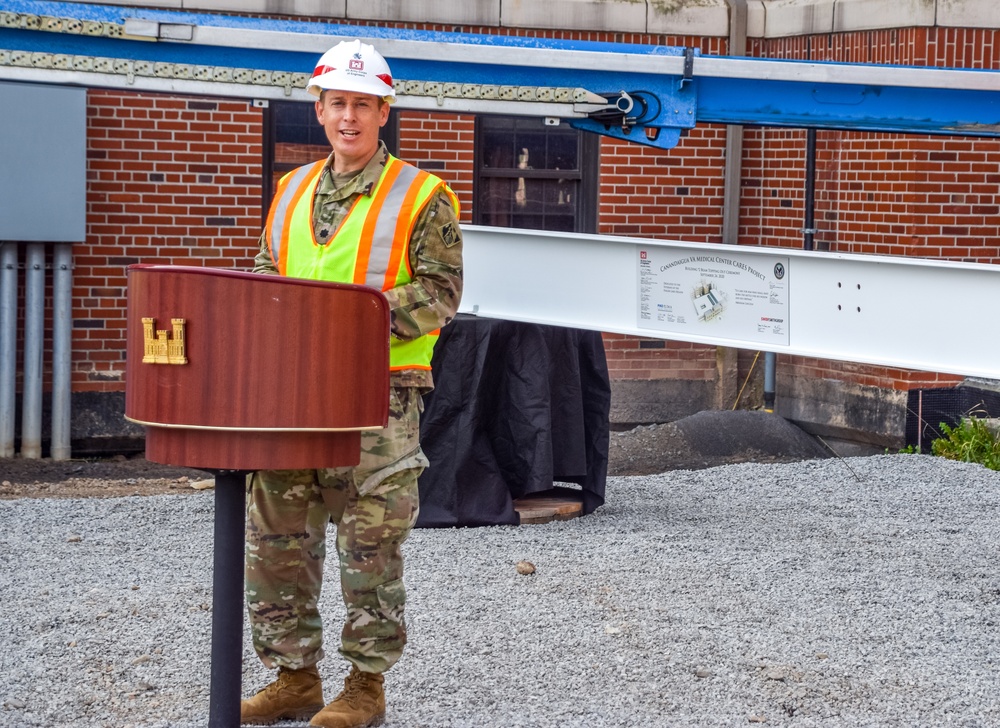 Canandaigua VA Medical Center - outpatient clinic topping out ceremony