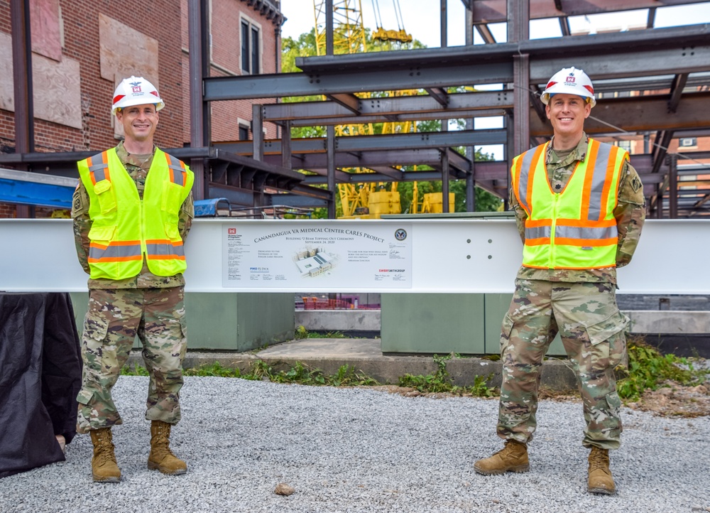 Canandaigua VA Medical Center - outpatient clinic topping out ceremony