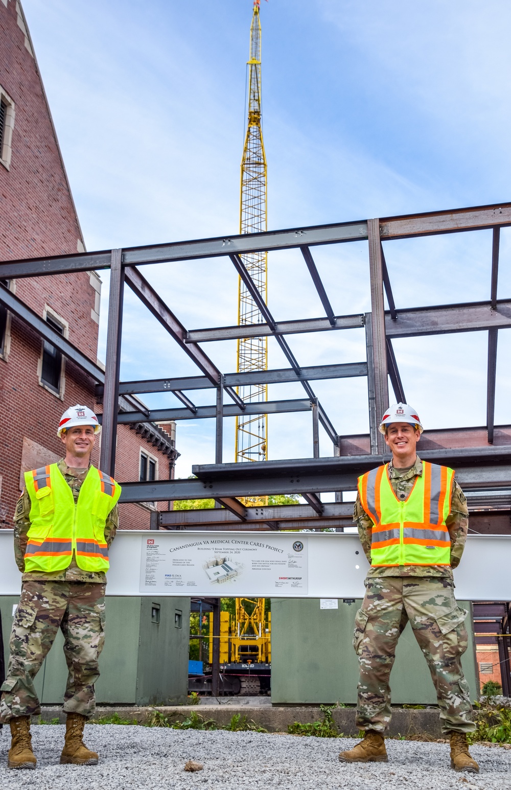 Canandaigua VA Medical Center - outpatient clinic topping out ceremony