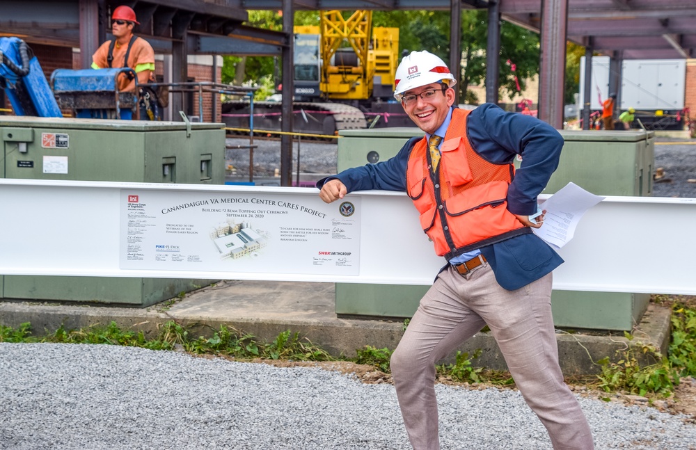 Canandaigua VA Medical Center - outpatient clinic topping out ceremony