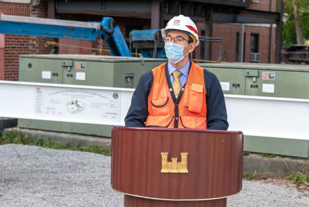 Canandaigua VA Medical Center - outpatient clinic topping out ceremony