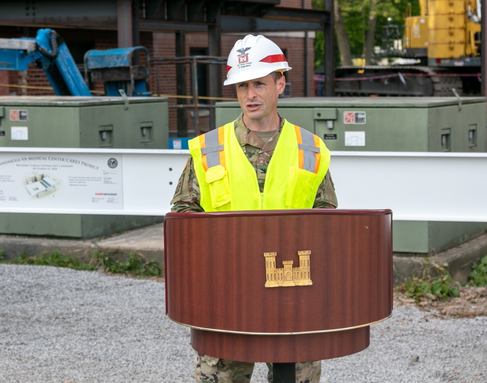 Canandaigua VA Medical Center - outpatient clinic topping out ceremony