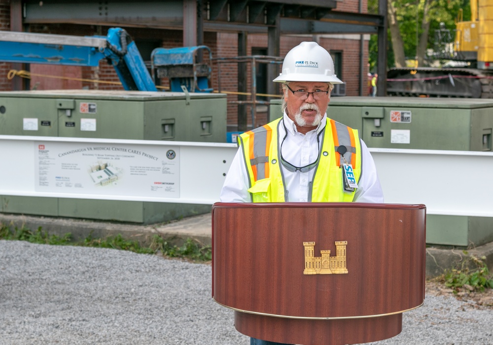 Canandaigua VA Medical Center - outpatient clinic topping out ceremony