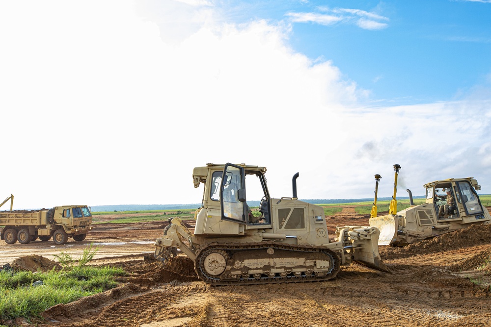 618th Engineer Support Company upgrades Sicily Drop Zone