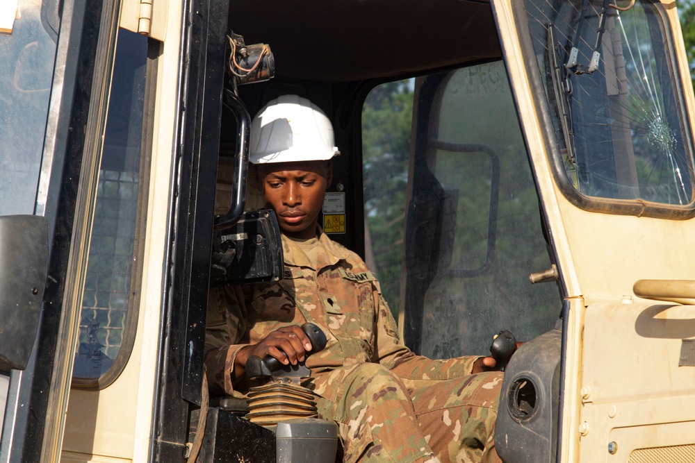 618th Engineer Support Company upgrades Sicily Drop Zone
