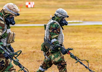 Air Defense Soldiers conduct RSOP training during Keen Sword