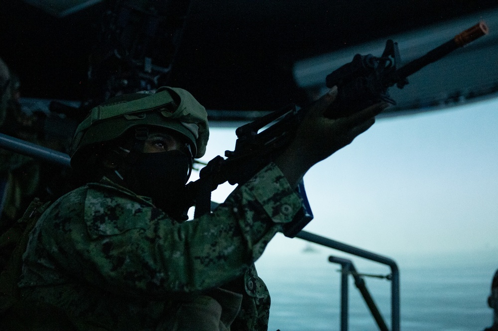 MESG 1 Conducts Sentry Boat Simulator