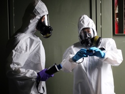 10th Civil Support Team conducts hazardous material training at SeaTac Airport