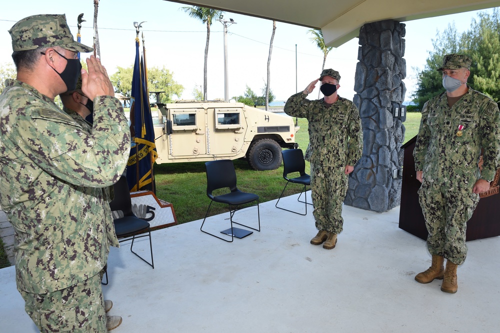 EODMU 5 Holds Change of Command