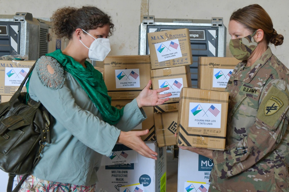 Civil Affairs East Africa supports Djibouti’s fight against COVID-19